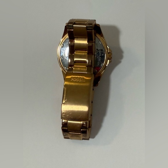 FOSSIL Riley Multi-Function Blue Dial Rose Gold-tone Ladies Watch - Picture 6 of 8